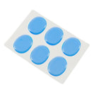 6pcs/set Snare Drum Mute Pad Drum Damper Gel Pads Snare Tom Drum Muffler Mu W5Q1