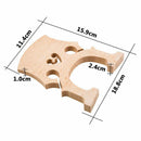 Professional Cello Bridge for 4/4 Size Cello Exquisite Maple Material M1A5