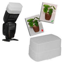 Bounce Flash Diffuser Soft Cap Box for Canon Speedlite 580EX II Yongnuo YN560 ES