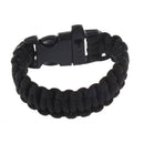Camping Military Cord Bracelets Whistle Buckle Survival bracelet(10inch)