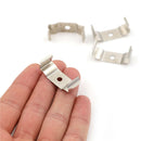 4Pcs T8 Fluorescent Tube Lamp Holder Bracket Clips Socket SilverBEN JR