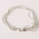 New Multilayer Sexy Crystal Anklet Foot Chain Summer Charm Anklet Foot JewelryJR