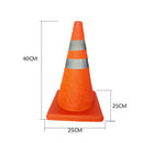 Reflective Cone 40Cm Warning Reflective Cone Traffic Movement Retractable C