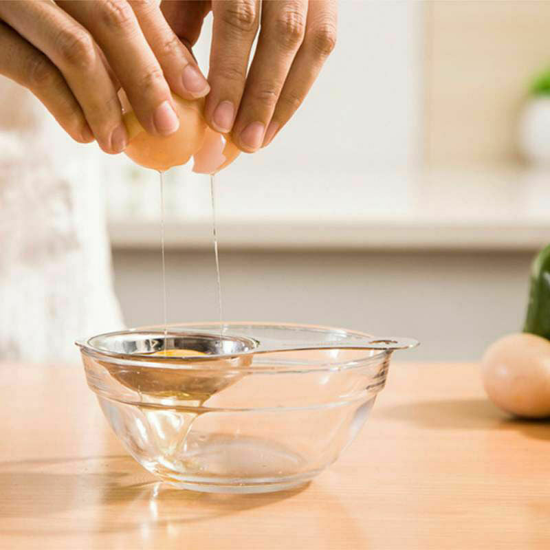 Stainless Steel Egg White Egg Yolk Separator Tool Kitchen Tool W6W2
