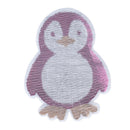 Penguin reversible sequins sew on patch clothes diy applique bag clothing coat T