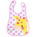 Baby Kids Bibs Waterproof Saliva Towel Cartoon Bib Feeding Bandana Giraffe