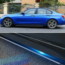 2pcs Car Decals Black/Carbon Fiber Black for BMW 1 3 4 5 6 Series F30 F35 F31