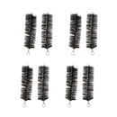 8 Pcs Pond Box Filter Brush as an Excellent Filter System,Black
