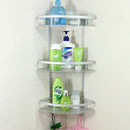 Bathroom Accessories Space Aluminum Shower Caddy Wire Basket Storage Shelves M3C