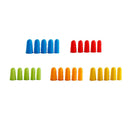 2PCS Silicone Finger Protector Sleeve Insulation Anti-skid Cover Hand Pr RQW