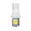 50Pcs Super White T10 Wedge 5-SMD 5050 LED Light bulbs W5W 2825 158 192 168 194
