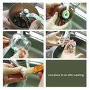 Manual Coffee Grinder With Ceramic Burrs, Hand Coffee Mill With Two Glass J H4M5