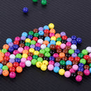 150pc 8mm Round Mixed Color Loose Spacer Acrylic Beads Charms Jewelry Making DIY
