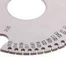 Mini Portable Round Shaped Wire Gauge Diameter