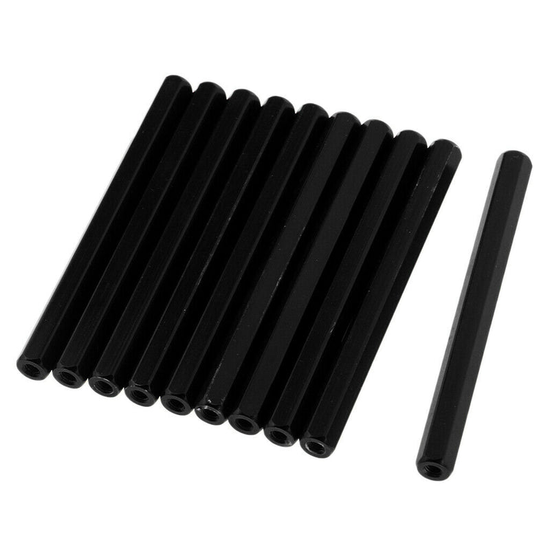10pcs 80mm Hex Aluminum Standoffs Column M3 for FPV Remote Control Airplane