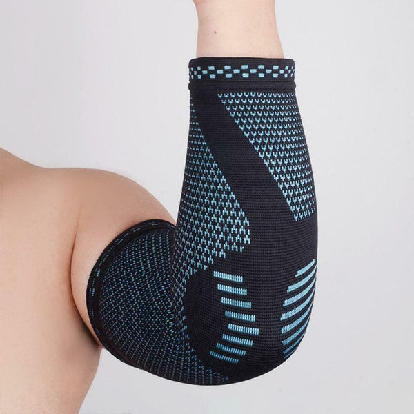 Sports Fitness Knitted Elbow Brace Compression Support Sleeve for Tendonitis