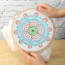 DIY Succulent Plant Painting Embroidery Cross Stitch Needlework Kit Craft