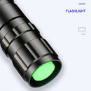 Bright Flashlight Strobe with 5 Modes Camping Emergency Flashlight w/ Belt Clip
