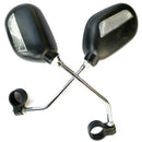 1 Pair Bike Rearview Mirror Safety Bicycle Rear View Glass Mirrors Adjustab