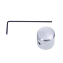 Quality chrome metal tele telecaster guitar dome knobs bass knob FT