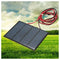 1.5W 12V Mini Solar Panel Small Cell Module Charger With 1M Wire