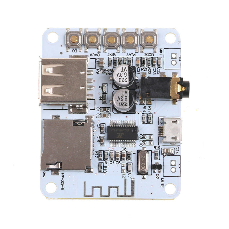 5V Wireless Bluetooth 4.1 Audio Receiver Module DIY Car Speaker Circuit Board Cy