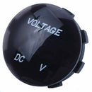 5V-25V DC Voltmeter LED Digital Display Panel Mounted Round Waterproof Car  Y3S2