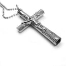 Jesus Cross Drum Key Wrench Key Chain Necklace Crucifix Accessories Screw Tool