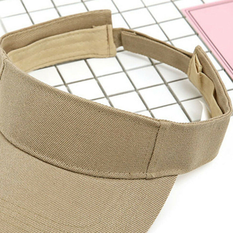 2Pcs Headband Sun Visor Hat Unisex Golf Tennis Outdoor Running Sports Cap