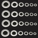 105pcs 304 Flat Stainless Steel Washers M3 M4 M5 M6 M8 M10 for Screws Repai W5O1