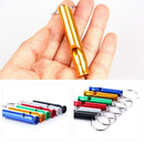 3Pc Soild Dog Cat Puppy Outdoor Training Pet Sports Keyring Whistle Random