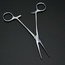 1Pcs Forceps Lock Tweezers MedicalSS Hemostatic Clamp 125cm