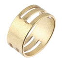 Hot DIY Raw Brass Jump Ring Open/Close Finger Tool For Jewellery Making 19x9mm Z