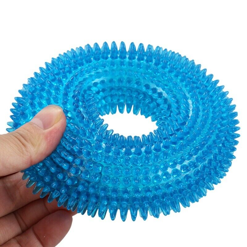 Durable Pet Puppy Dog Squeaky Chew Toys for Aggressive Chewers Dental Teeth C5B5