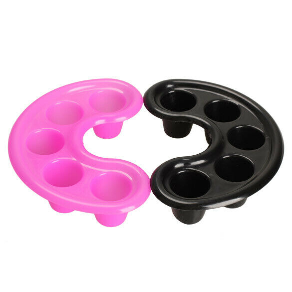 2x Manicure Bowl Soak Finger Acrylic Tip Nail Soaker Treatment Remover Tool