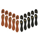 10 Sets Leather Buckles Purse Hasp Clasp Buttons for DIY Leather Bags Decor