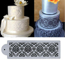 1pc Template Mold Baking Tool Lace Cake Cupcake Cookie Stencil Decor