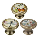 3xFurniture Door Knob Cabinet Pull Handles Door Hardware f/Kitchen Closet Decor