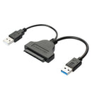 Usb 3.0 To Sata Adapter Cable - Usb Sata Adapter Cable Converter 7Pin + 15P