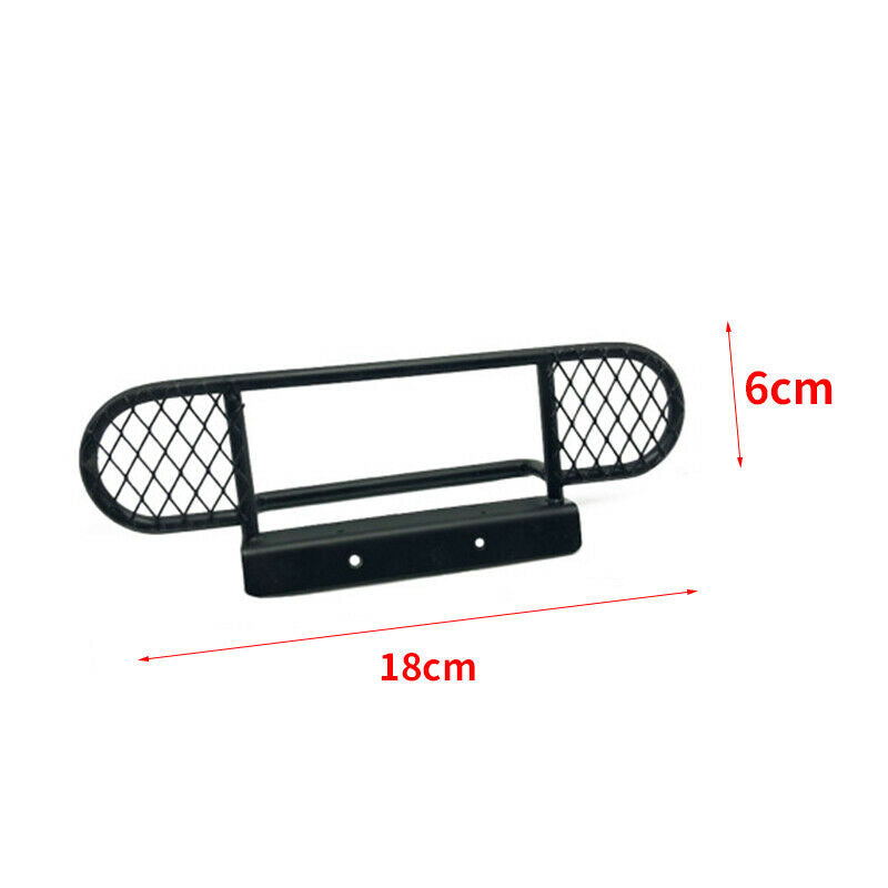 Metal Cnc Front Bumper Guard Protector For 1/10 Rc D90 D110 Climbing Crawle D5Y6