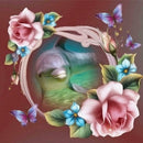 5D Diamond Dolphin Painting DIY Embroidery Cross Stitch Kit Home Gift Decor