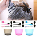3 Sets Hair Coloring Brush Bowl Set Brushes Comb Hair Coloring Applicator