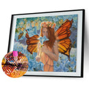 Beauty 5D DIY Full Round Drill Diamond Painting Cross Stitch Gifts (XF059) A