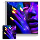 Lasting Shimmer Eyeshadow Pigment Matte Eyeshadow Colorful Nail Powder 6 Colors