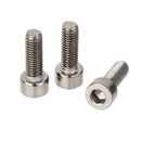 10pcs M5*15 Titanium Alloy Screws Hexagon Cap Head Socket Allen Key Bolt