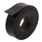 1.5cm In Width Pu Leather Trimming Strap Roll For Garment Black 2 Pieces