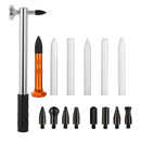 Tools Metal Tap Down Pen With 9 Heads Dent hammer Tap Down Hammer hand tool