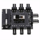 1 to 8 Channel Hub IDE Interface Power Splitter For 2A 12V 3Pin Fan 5.3*5*1.5 cm