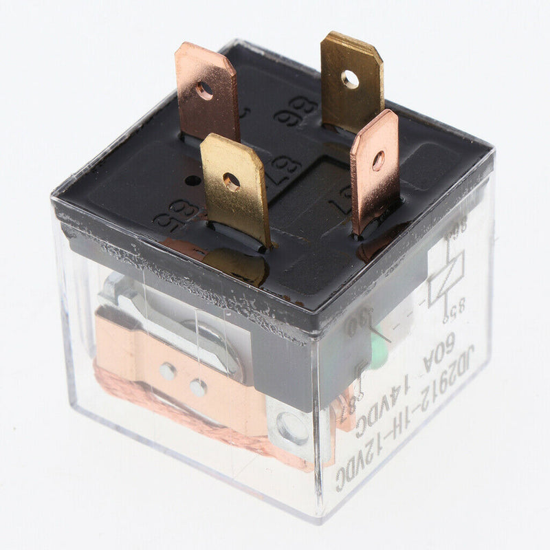 60A Auto LED Relay 12V 4-Pin Socket Normal Open Waterproof Car Truck Van