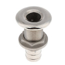 Boat Thru Hull Fitting/Drain 3/4 inch Hose Barb Marine 316 Stainless Steel